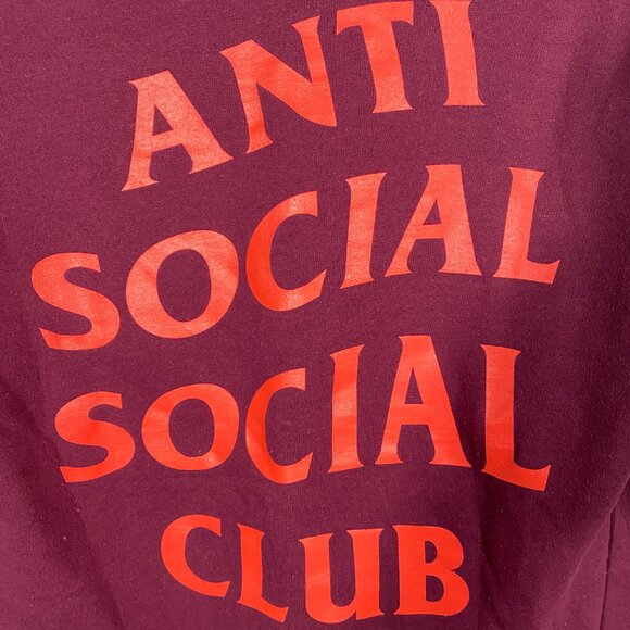 Anti Social Social Club Double Sided Sweatshirt Size S - Picture 7 of 8
